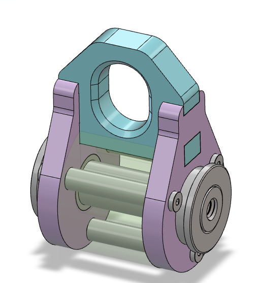 V-Bar Swivel Shackle Render